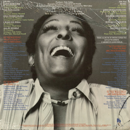 Carmen McRae - Can't Hide Love (BN-LA635-G) 1976 US Blue Note｜中古LP