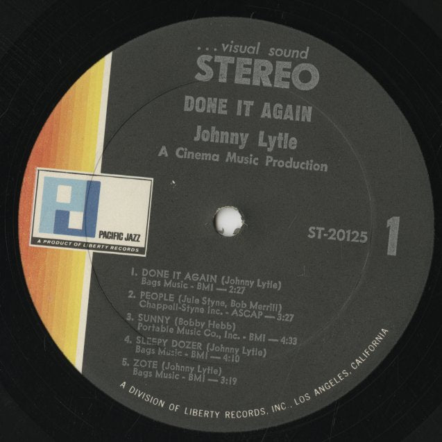 Johnny Lytle / ジョニー・ライトル / Done It Again (ST-20125)