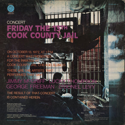 Jimmy McGriff - Friday The 13th Cook County Jail (GM 515) 1973 US Groove Merchant｜中古LP