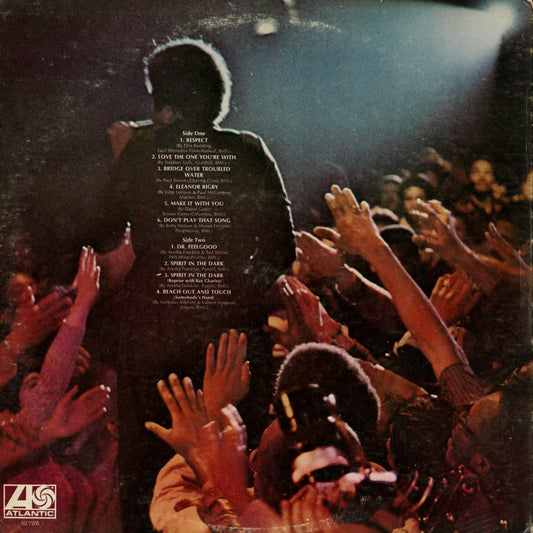 Aretha Franklin - Live At Fillmore West (SD 7205) 1971 US Atlantic｜中古LP