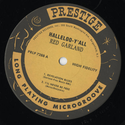 Red Garland - Halleloo-Y'-All (VIJJ-30006) LP 1993 JPN Prestige｜中古LP