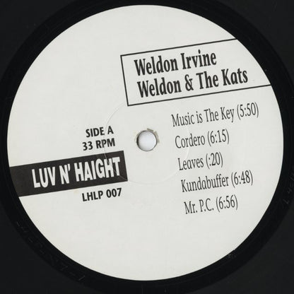 Weldon Irvine - Weldon & The Kats (LHLP007) LP 1992 US Luv N' Haight｜中古LP
