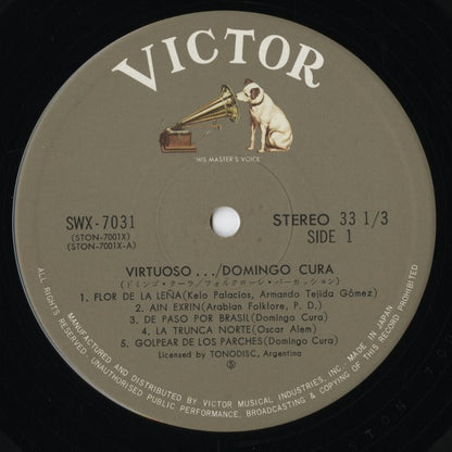 Domingo Cura / ドミンゴ・クーラ / Virtuoso (SWX-7031)