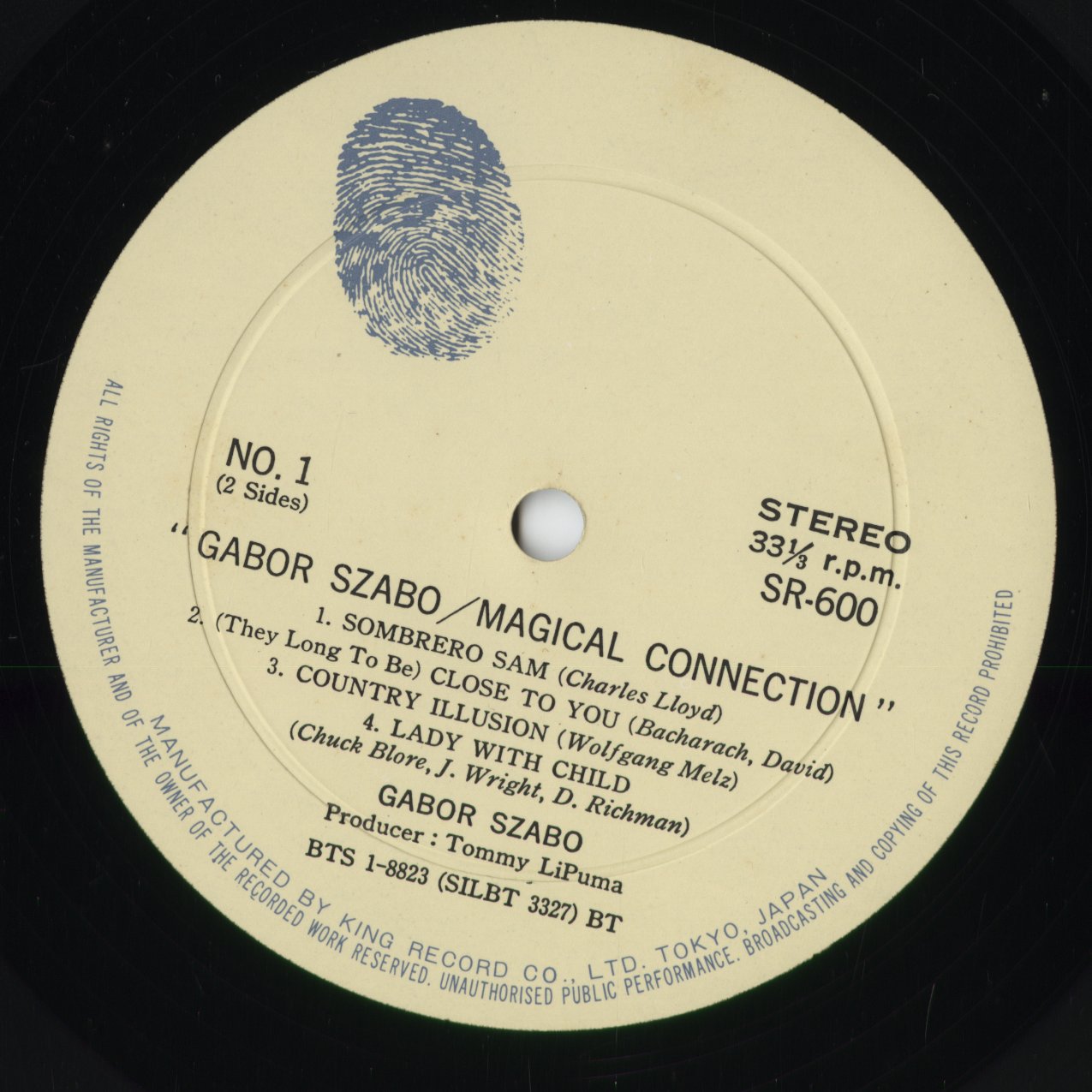 Gabor Szabo『Magical Connection』1971年 JPN Blue Thumb盤｜レコード