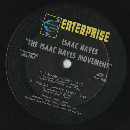 Isaac Hayes / アイザック・ヘイズ / The Isaac Hayes Movement (ENS-1010)