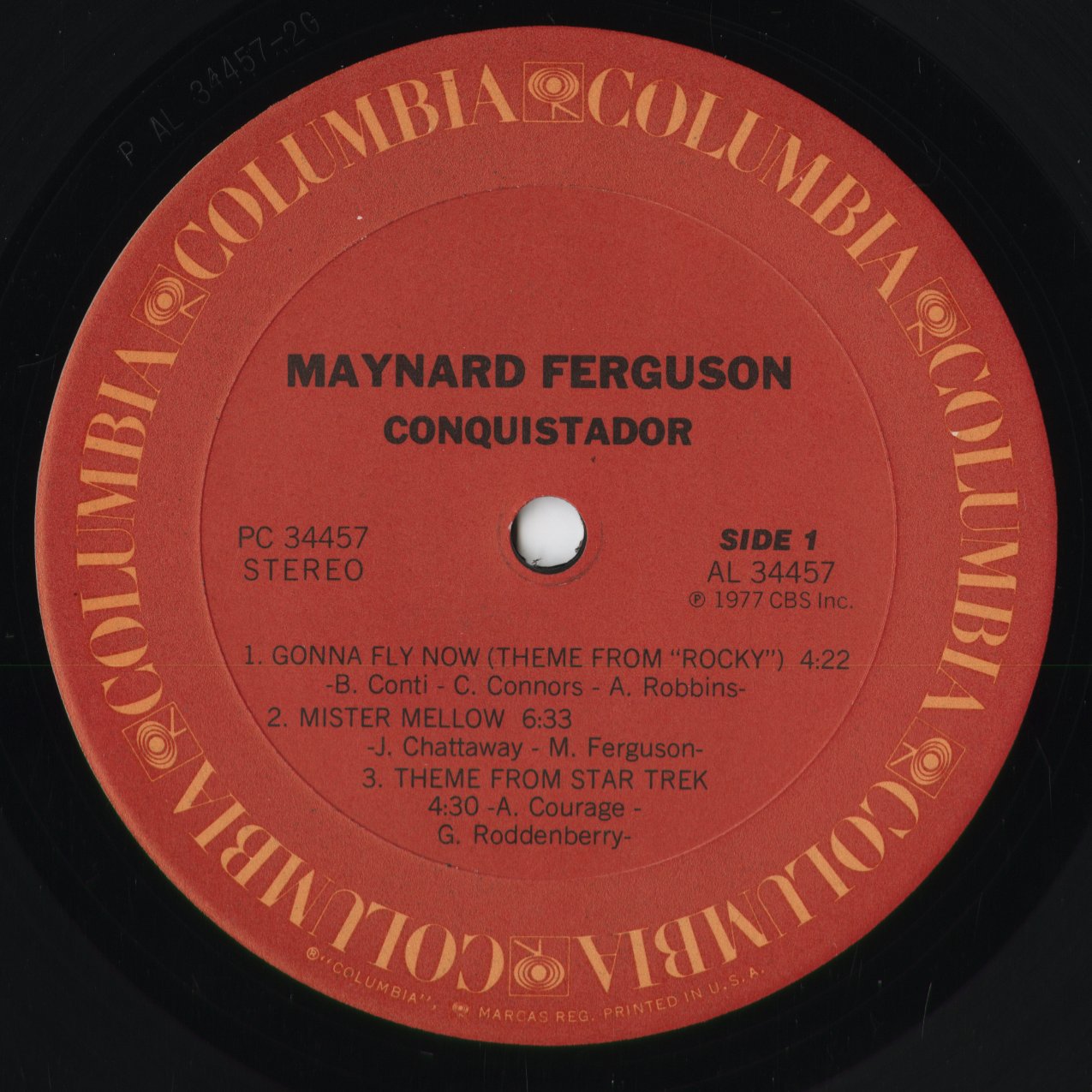 Maynard Ferguson - Conquistador (PC 34457) LP 1977 US Columbia｜中古LP