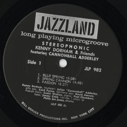Kenny Dorham / ケニー・ドーハム / Kenny Dorham And Friends (JLP 982) - BILL GRAUER PRODUCTIONS