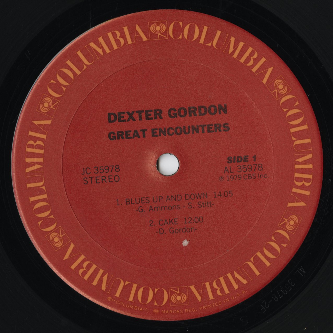 Dexter Gordon / デクスター・ゴードン / Great Encounters (JC35978)