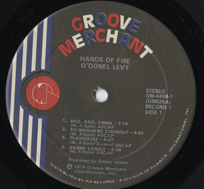 O'Donel Levy - Hands Of Fire (GM 4408) 1974 US Groove Merchant｜中古LP