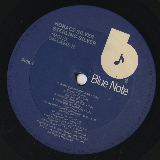 Horace Silver / ホレス・シルヴァー / Sterling Silver (BN-LA945-H)