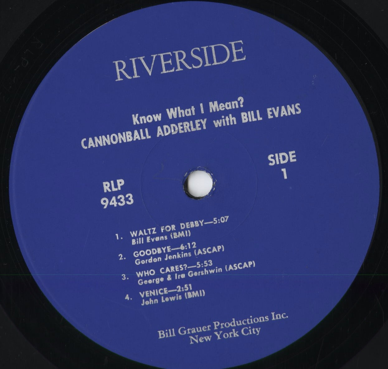 キャノンボール・アダレイ / Cannonball Adderley『Know What I Mean