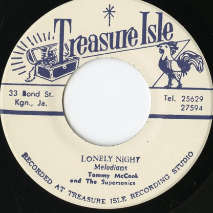 The Melodians / メロディアンズ / Lonely Night / Hey Girl -7 (T052)