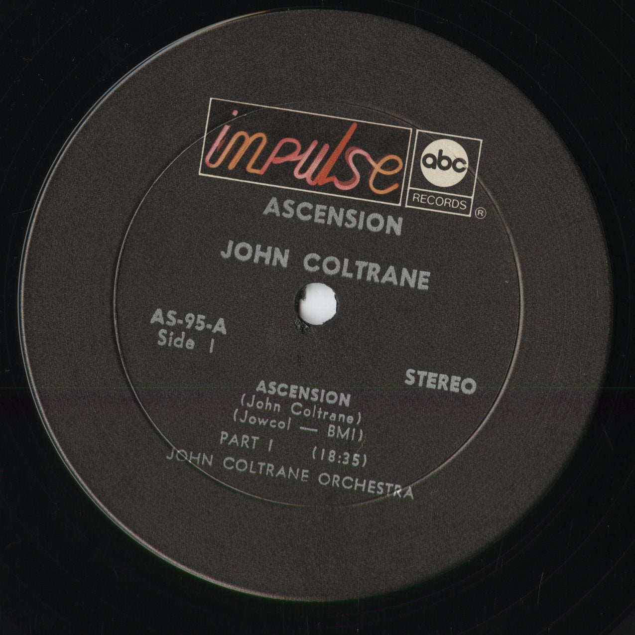 John Coltrane – Ascension (Edition II) (AS-95) 1973 US Impulse/ABC | 中古LP