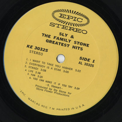 Sly & The Family Stone – Greatest Hits (KE 30325) 1970 US Epic｜中古LP