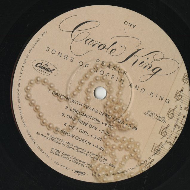 Carole King / キャロル・キング / Pearls (SOO12073)