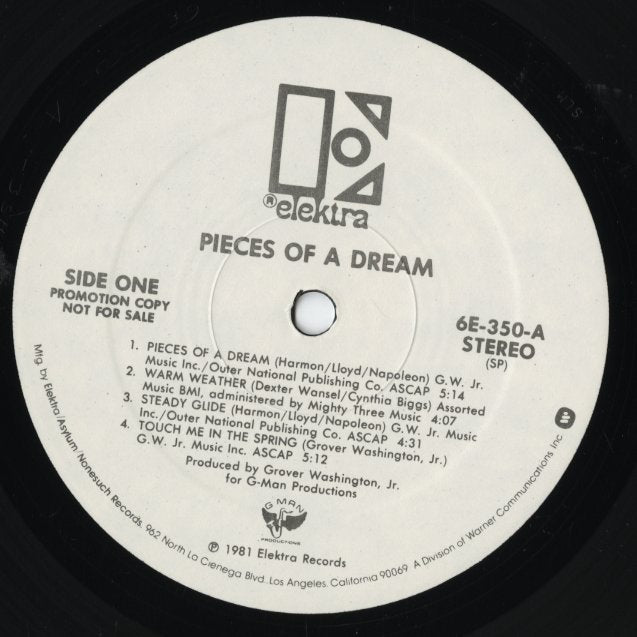 Pieces Of A Dream / ピーセズ・オブ・ア・ドリーム (1981) (6E-350)