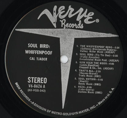Cal Tjader - Soul Bird: Whiffenpoof (V6-8626) 1965 US Verve｜中古LP