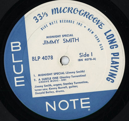 Jimmy Smith - Midnight Special (BLP-4078) 1961 US Blue Note｜中古LP