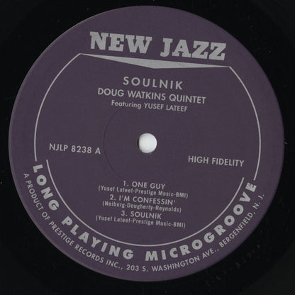 Doug Watkins - Soulnik (VIJJ-30075) LP 1995 JPN New Jazz｜中古LP