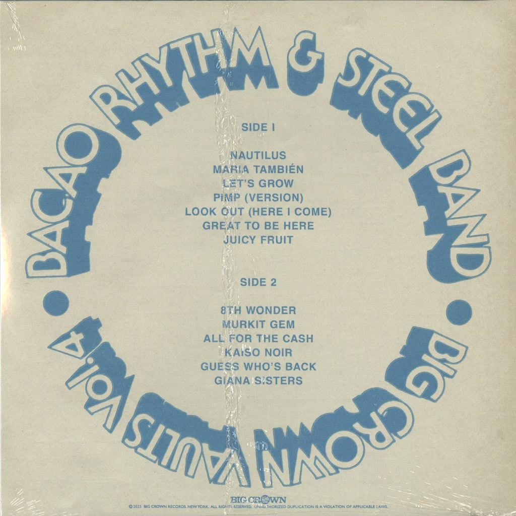 Bacao Rhythm & Steel Band / Big Crown Vaults Vol. 4 (BC181-LP-C1)