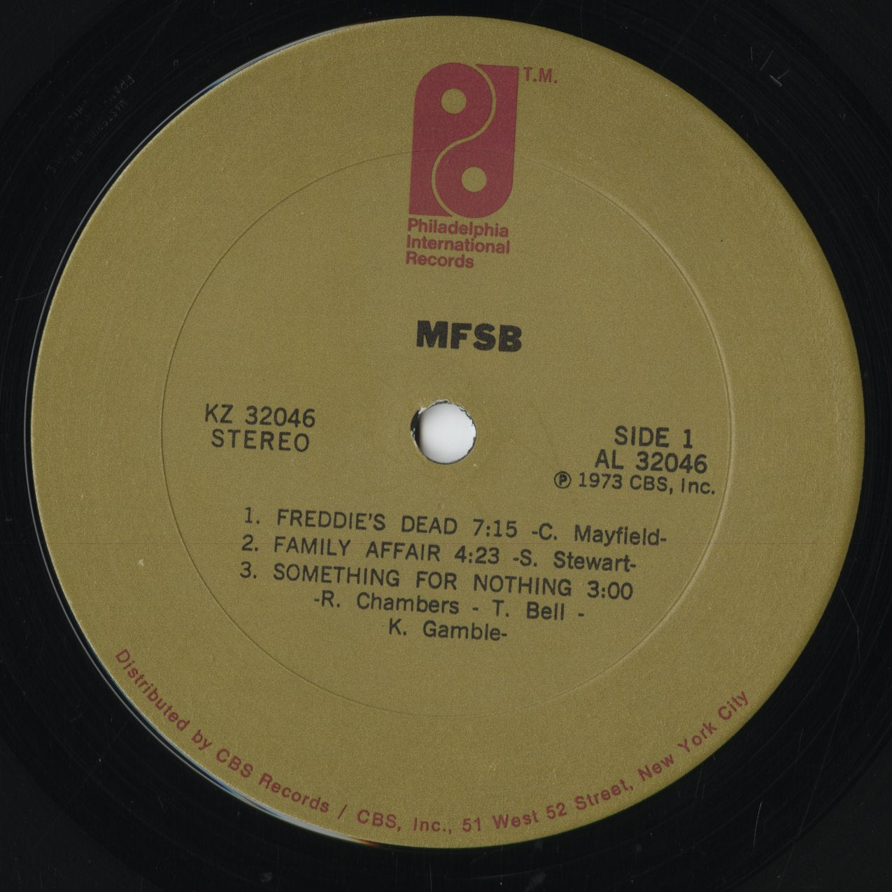 MFSB - MFSB (KZ32046) 1973 US Philadelphia International｜中古LP