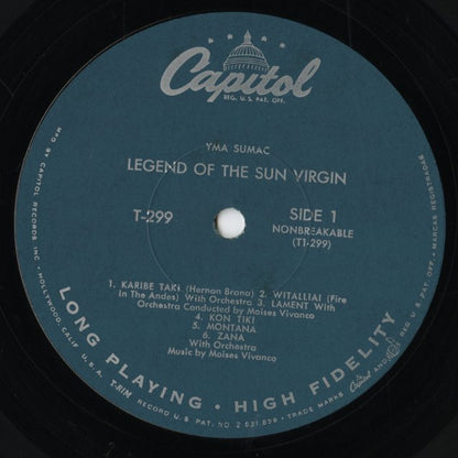 Yma Sumac / イマ・スマック / Legend Of The Sun Virgin (T-299)