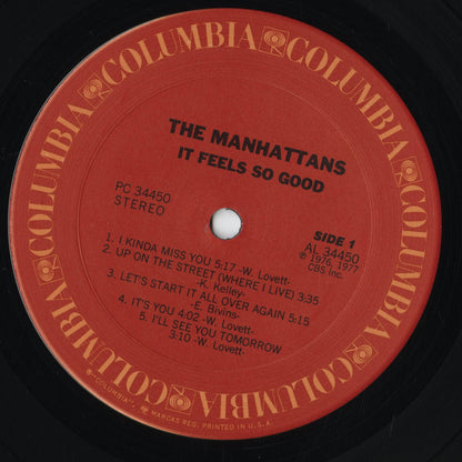 Manhattans - It Feels So Good (PC 34450) 1977 US Columbia｜中古LP