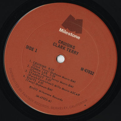 Clark Terry - Crusing (M-47032) LP 1975 US Milestone｜中古LP
