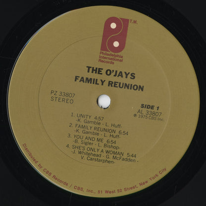 The O'Jays - Family Reunion (PZ 33807) 1975 US Philadelphia International｜中古LP