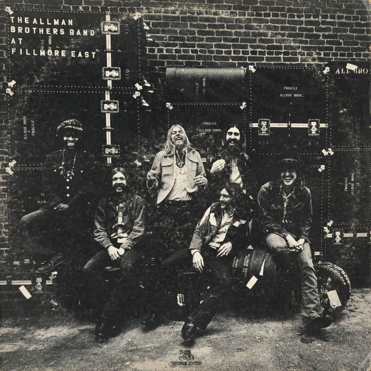 The Allman Brothers Band - At Fillmore East (SD 2-802) 1971 US Capricorn｜中古LP