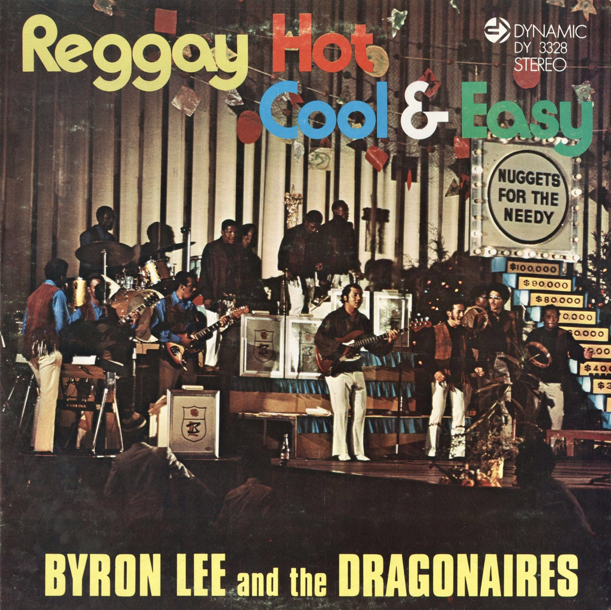 Byron Lee And The Dragonaires - Reggay Hot Cool & Easy (DYNA 3328) 1972 JAMAICA Dynamic Sounds｜中古LP