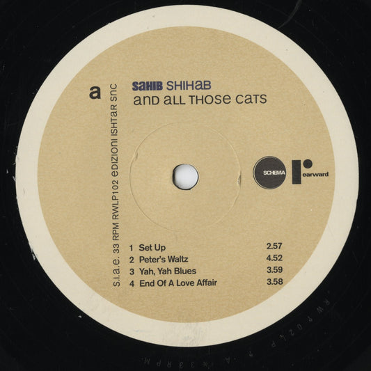 Sahib Shihab - And All Those Cats (RW102 2LP) LP 1997 ITA Rearward｜中古LP