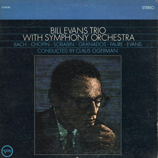 Bill Evans - Bill Evans Trio With Symphony Orchestra (V6-8640) 1966 US Verve｜中古LP