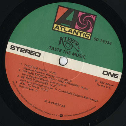 Kleeer - Taste The Music (SD 19334) 1982 US Atlantic｜中古LP