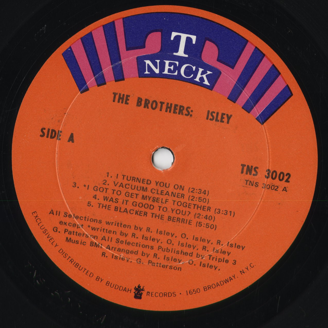 The Isley Brothers - The Brothers: Isley (TNS 3002) 1969 US T-Neck｜中古LP