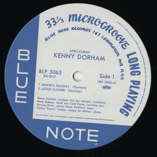 Kenny Dorham / ケニー・ドーハム / Afro Cuban (BN 0017)