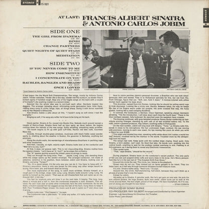 Francis Albert Sinatra & Antonio Carlos Jobim  (FS 1021) 1967 US Reprise｜中古LP