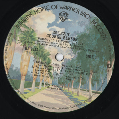 George Benson – Breezin' (BS 2919) 1977 US Warner Bros｜中古LP
