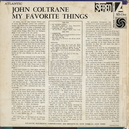 John Coltrane – My Favorite Things (SD 1361) 1966 US Atlantic｜中古LP