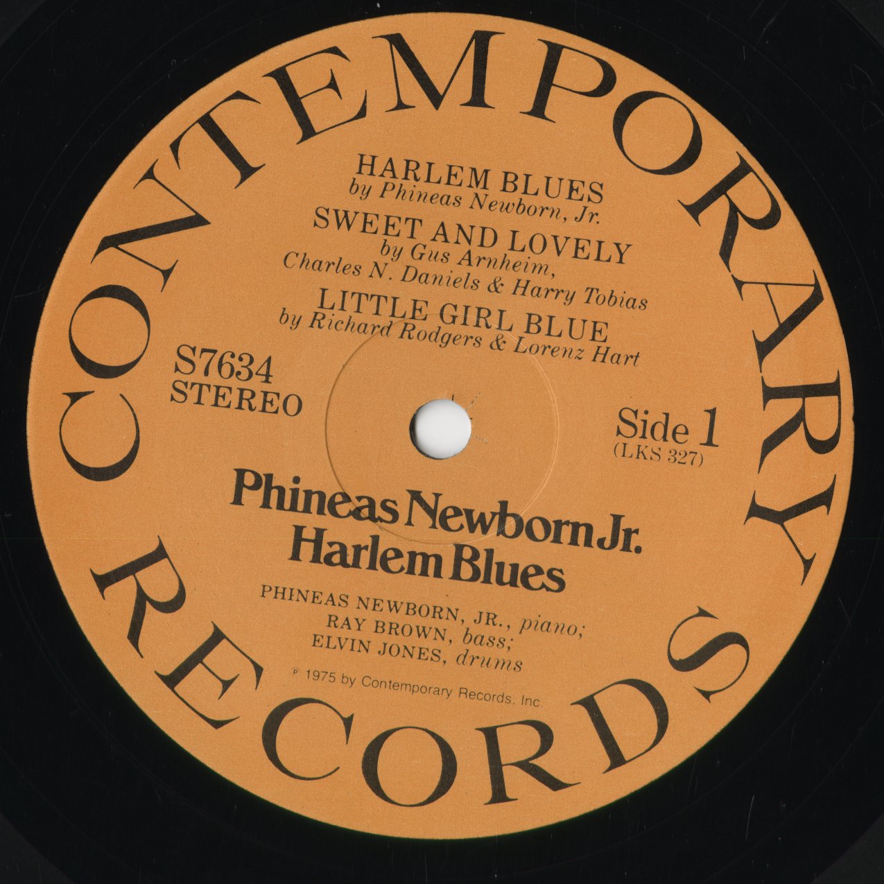 Phineas Newborn - Harlem Blues (S7634) 1979 US Contemporary｜中古LP