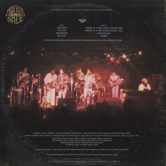 Lonnie Liston Smith - Live! (APL1-2433) 1977 US RCA｜中古LP