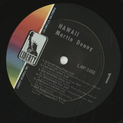 Martin Denny / マーチン・デニー / Hawaii (LRP3488)