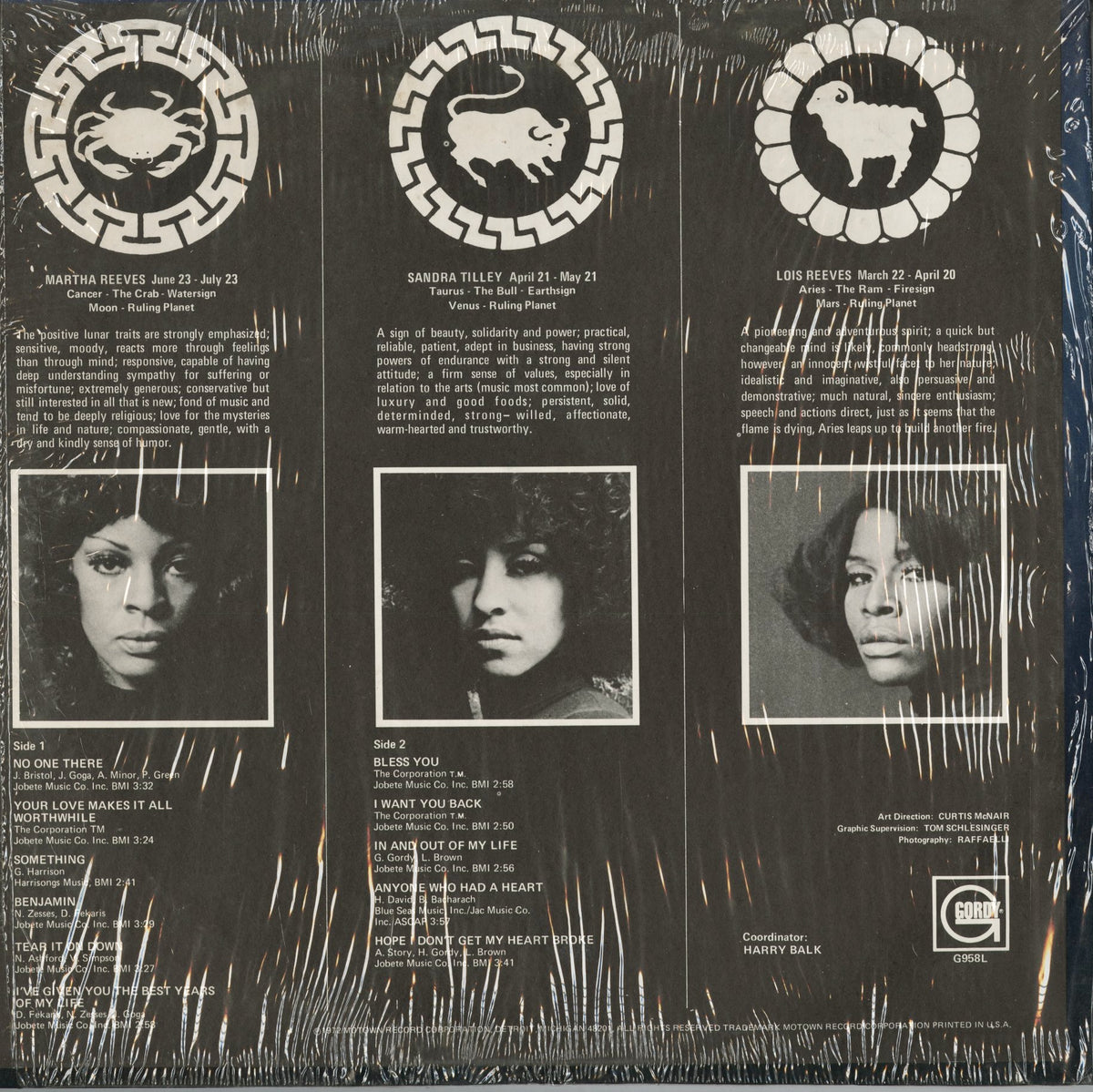 Martha Reeves & The Vandellas - Black Magic (G 958L) 1972 US Gordy｜中古LP
