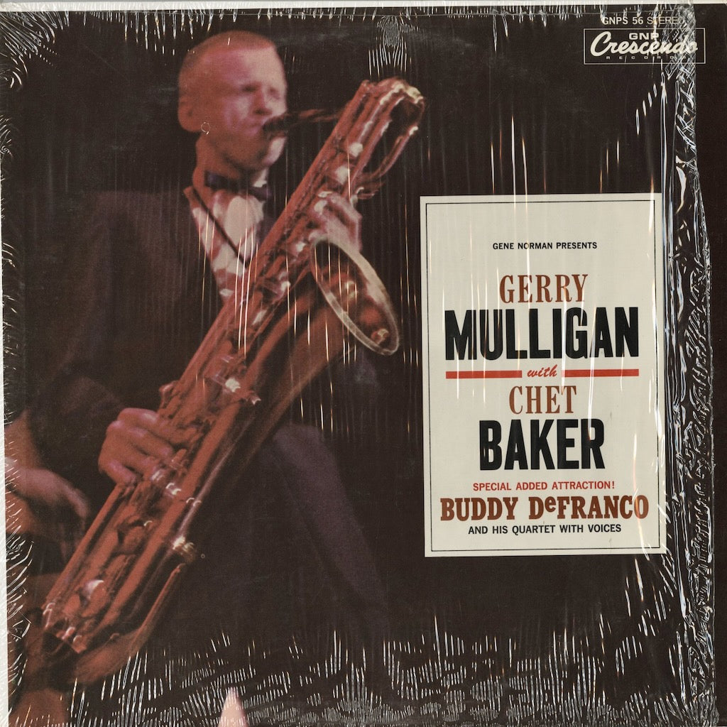 Gerry Mulligan / Chet Baker / Buddy DeFranco / Mulligan - Baker - DeFranco (GNP-56) GNP Crescendo