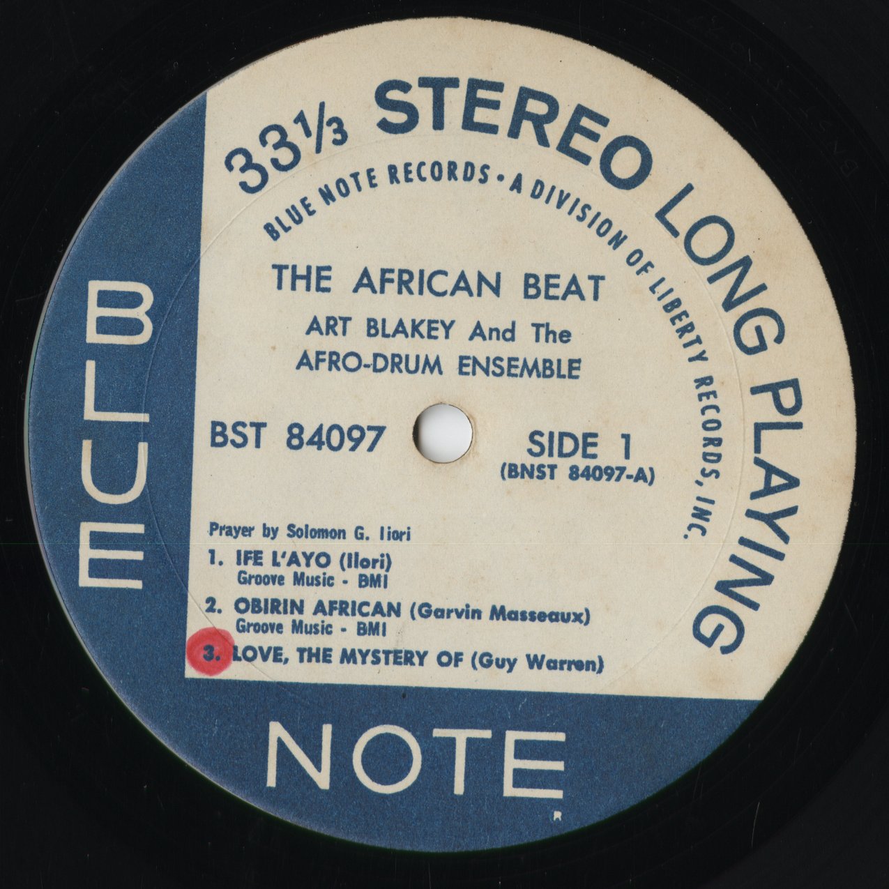 Art Blakey - The African Beat (BST84097) 1967 US Blue Note｜中古LP