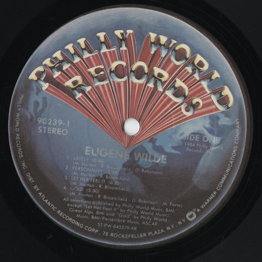 Eugene Wilde - Eugene Wilde (90239-1) 1984 US Philly World｜中古LP