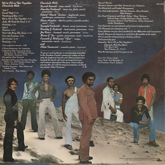 Chocolate Milk - We're All In This Together (APL1-2331) 1977 US RCA｜中古LP