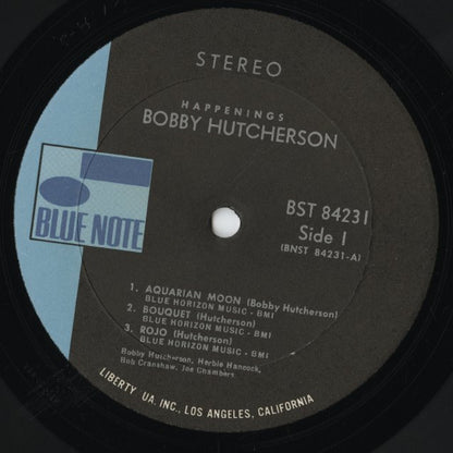 Bobby Hutcherson / ボビー・ハッチャーソン / Happenings (BST 84231) Black Blue Label