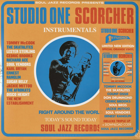 V.A./ Studio One Scorcher -3LP (SJR LP67C) Orange Vinyl Edition