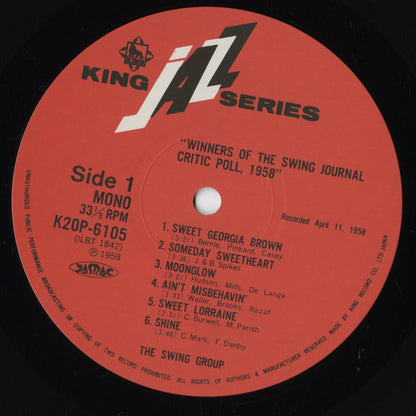 V.A. - Winners Of The Swing Journal Critic Poll, 1958 (K20P-6105) LP 1981 JPN King Record｜中古LP